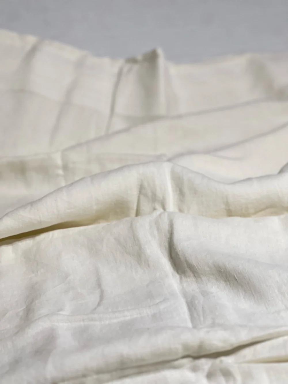 IKEA Light Cream Grommet Top Curtains - Pair